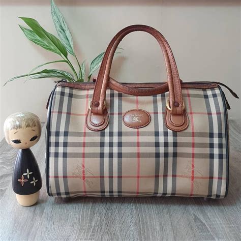 burberry label authentic purse|vintage burberry purses.